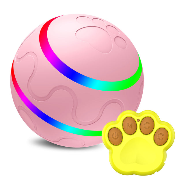 Self-Rotating Cat Toy Ball