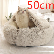 Plush Winter Pet Bed