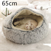 Plush Winter Pet Bed