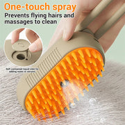 Pet Grooming Steam & Massage Brush