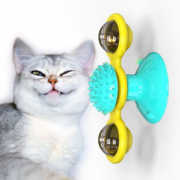 Fun Windmill Cat Toy