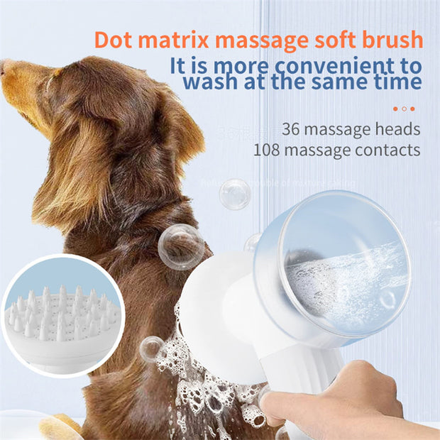 Electric Pet Grooming Brush