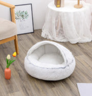 Plush Winter Pet Bed