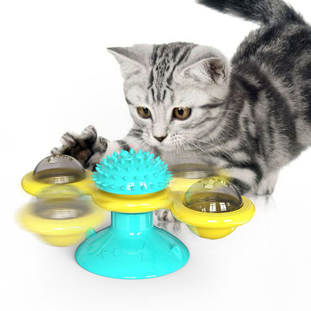 Fun Windmill Cat Toy