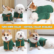 Cozy Microfiber Pet Bathrobe