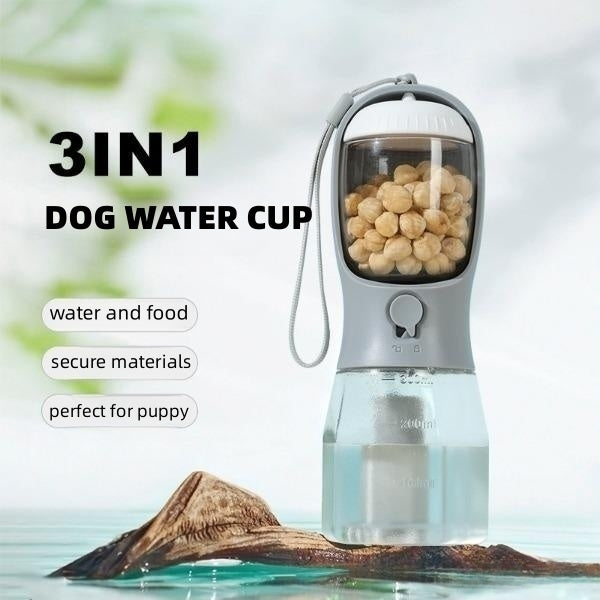 Portable 3-in-1 Pet Cup