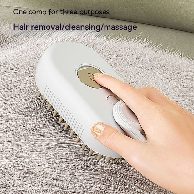 Pet Grooming Steam & Massage Brush