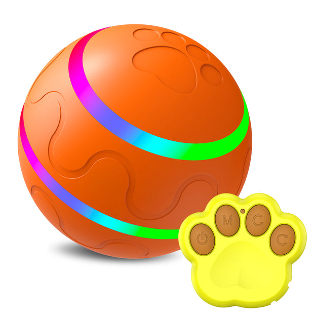 Self-Rotating Cat Toy Ball