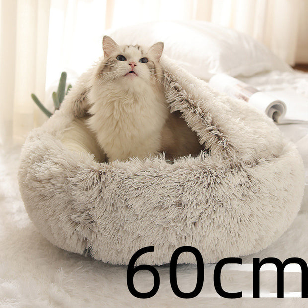 Plush Winter Pet Bed